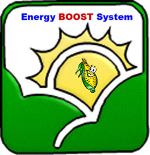 corn buring enery boost system